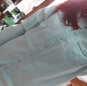 Light Blue Button Up